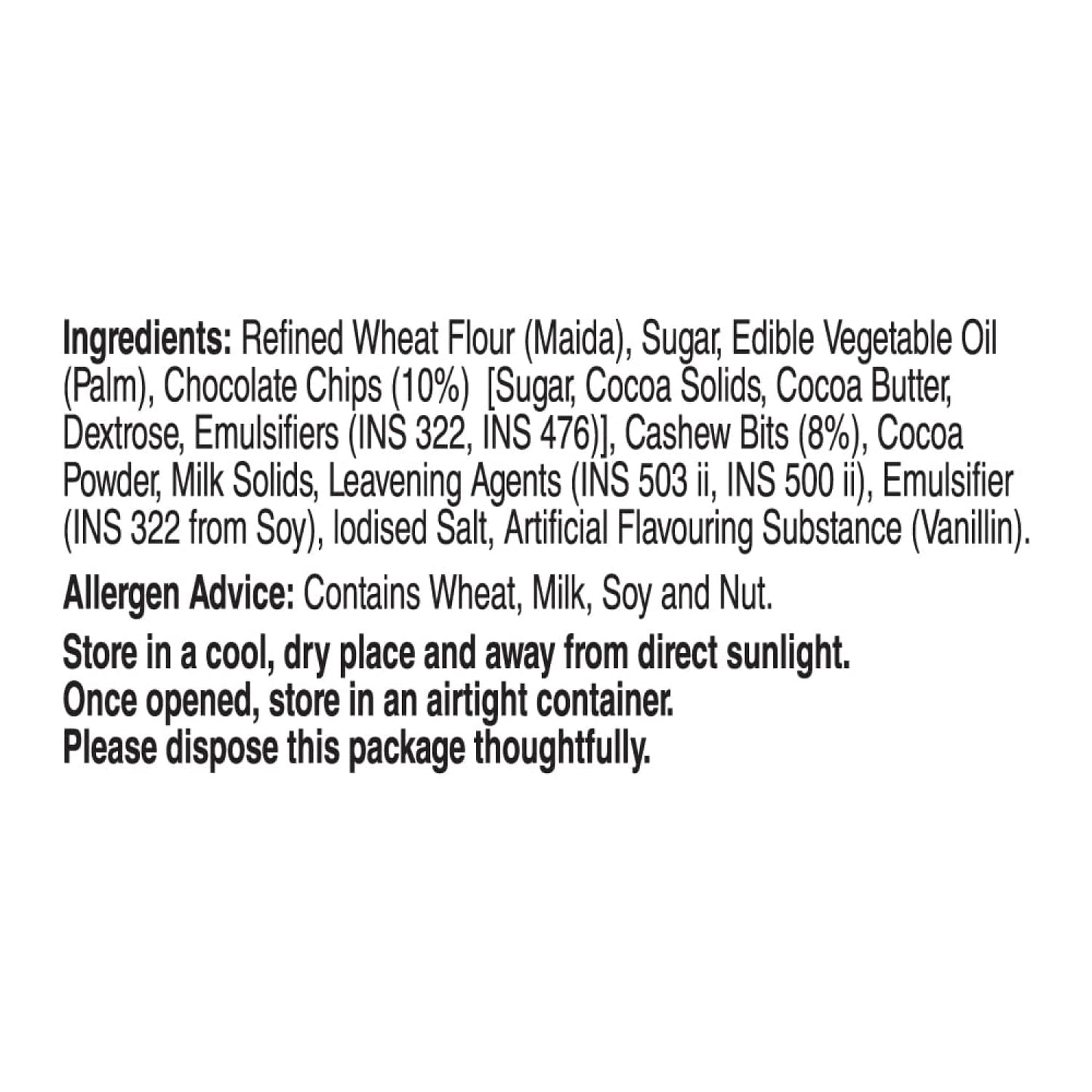 UNIBIC Choco Nut Tiffin Pack ( Pack of 12, 810g)