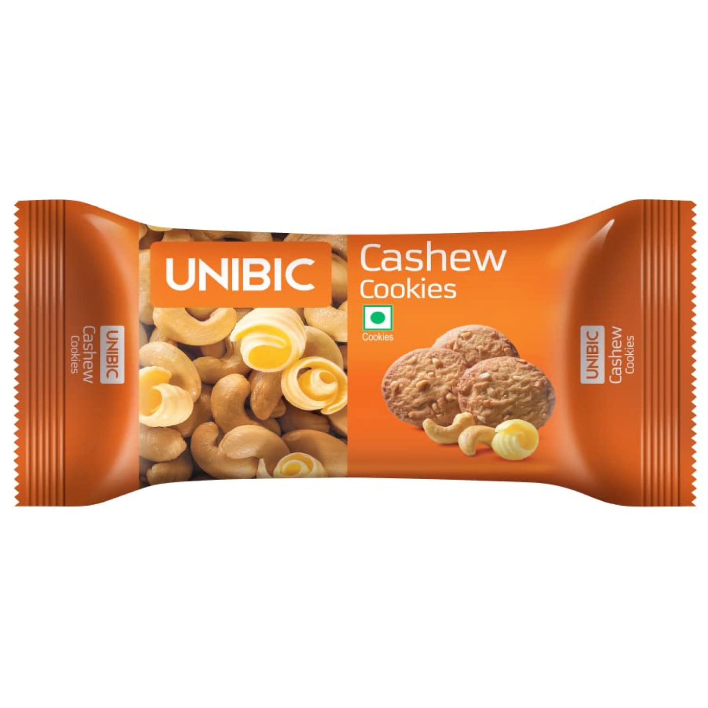 UNIBIC Cashew Cookies Tiffin Pack (810g, Pack of 12)
