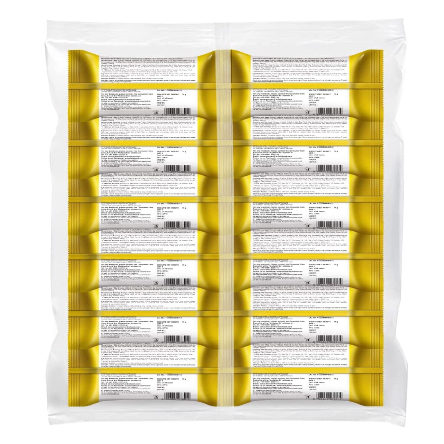 UNIBIC Butter Cookies Tiffin Pack (810g, Pack of 12).