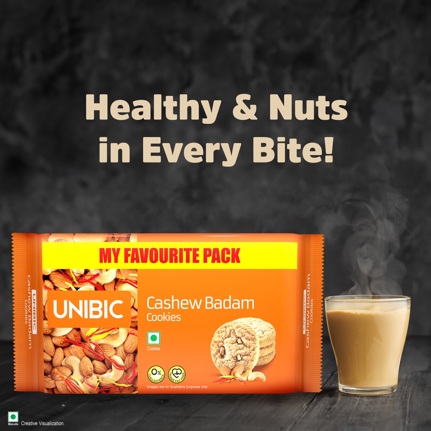 Unibic Cashew Badam Cookies 300g
