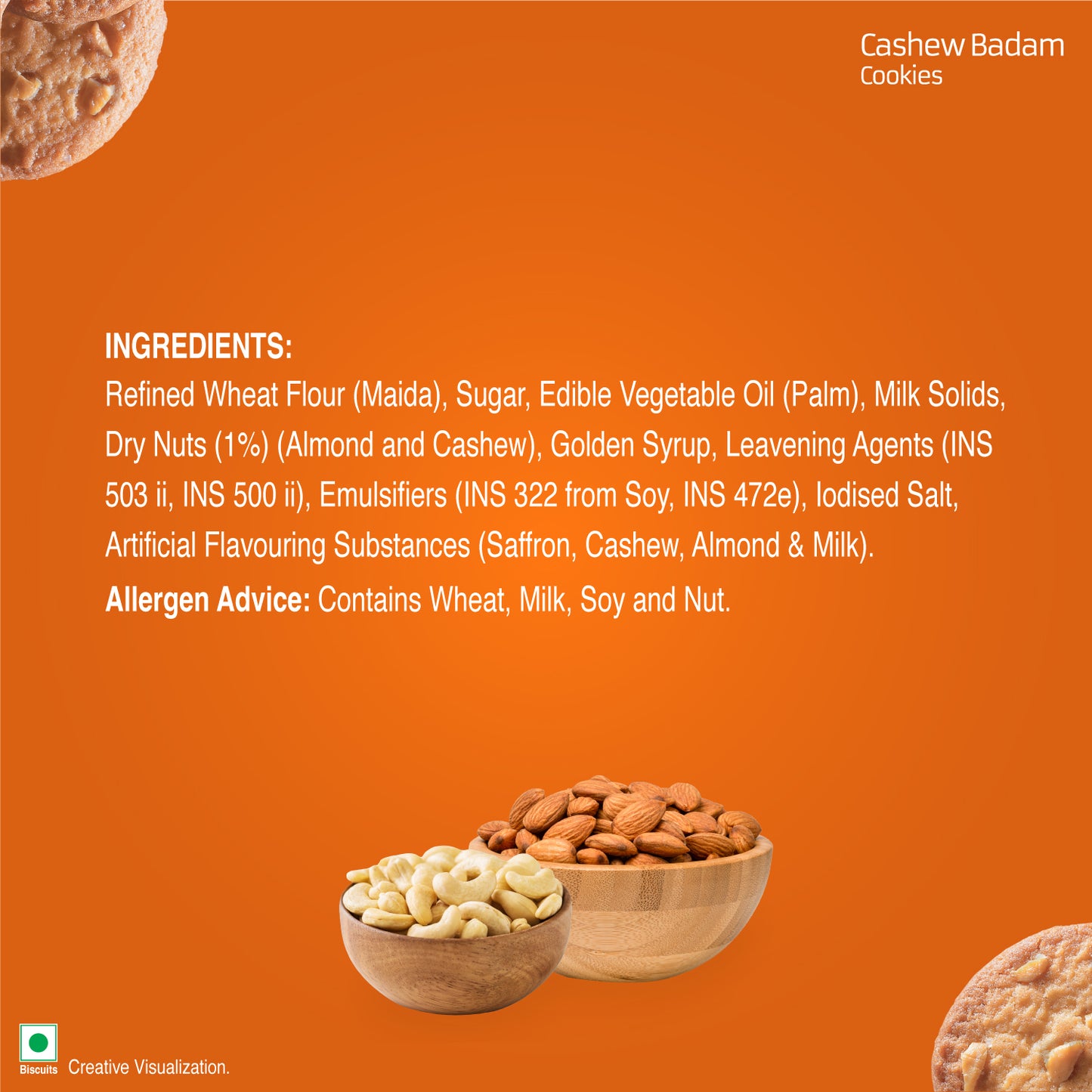 Unibic Cashew Badam Cookies 300g