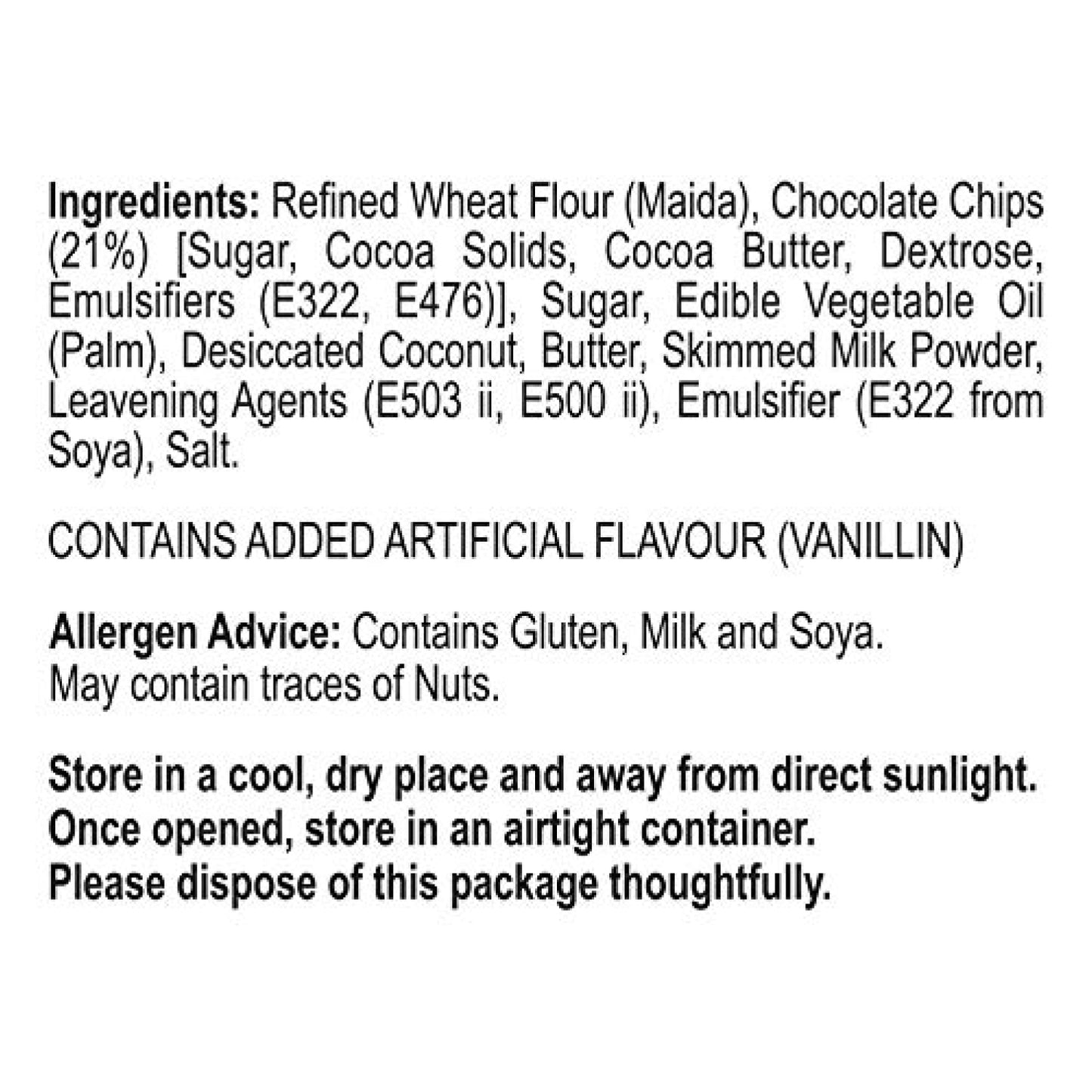 UNIBIC Choco Chip 67.5