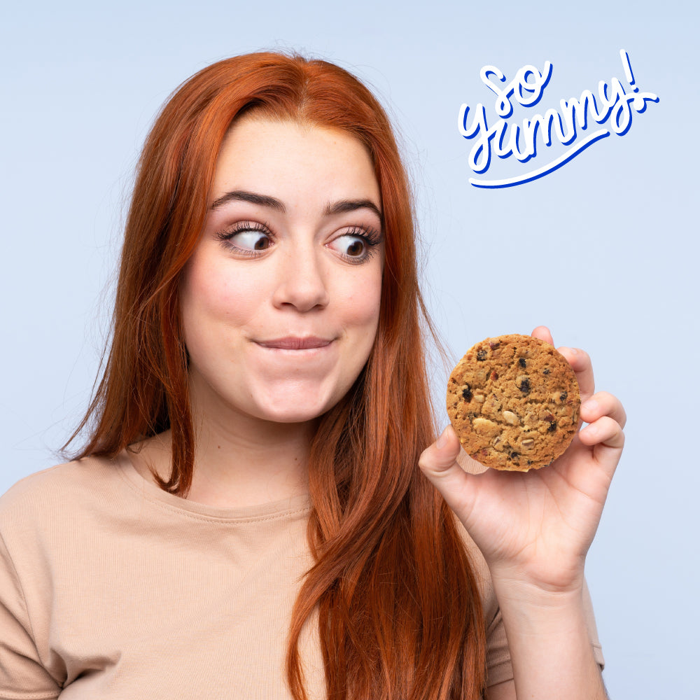 The Cookie Factorie - Fruit & Nut Cookies 300 gm, Pk of 6