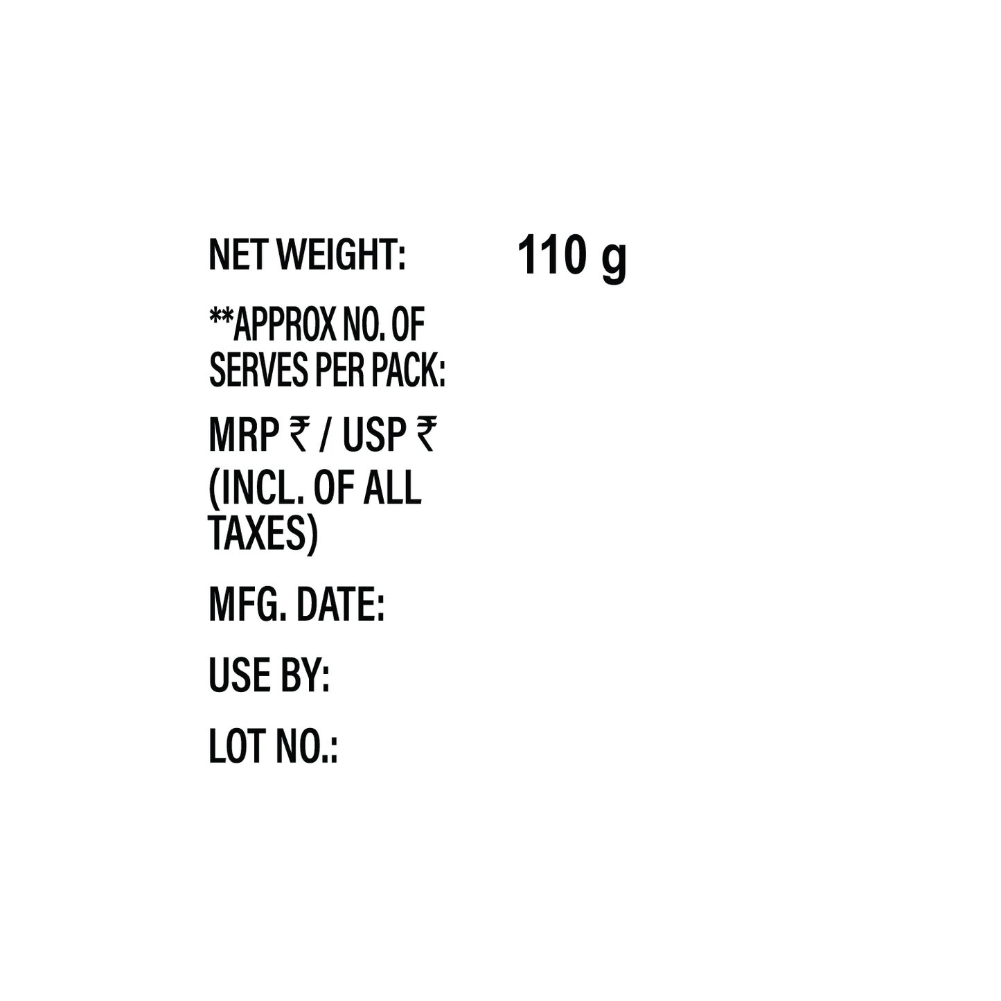 Kerala Banana Chips Classic Salted with NO Palm Oil 110g