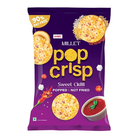 Unibic Millet Pop Crisp Sweet Chilli 40g