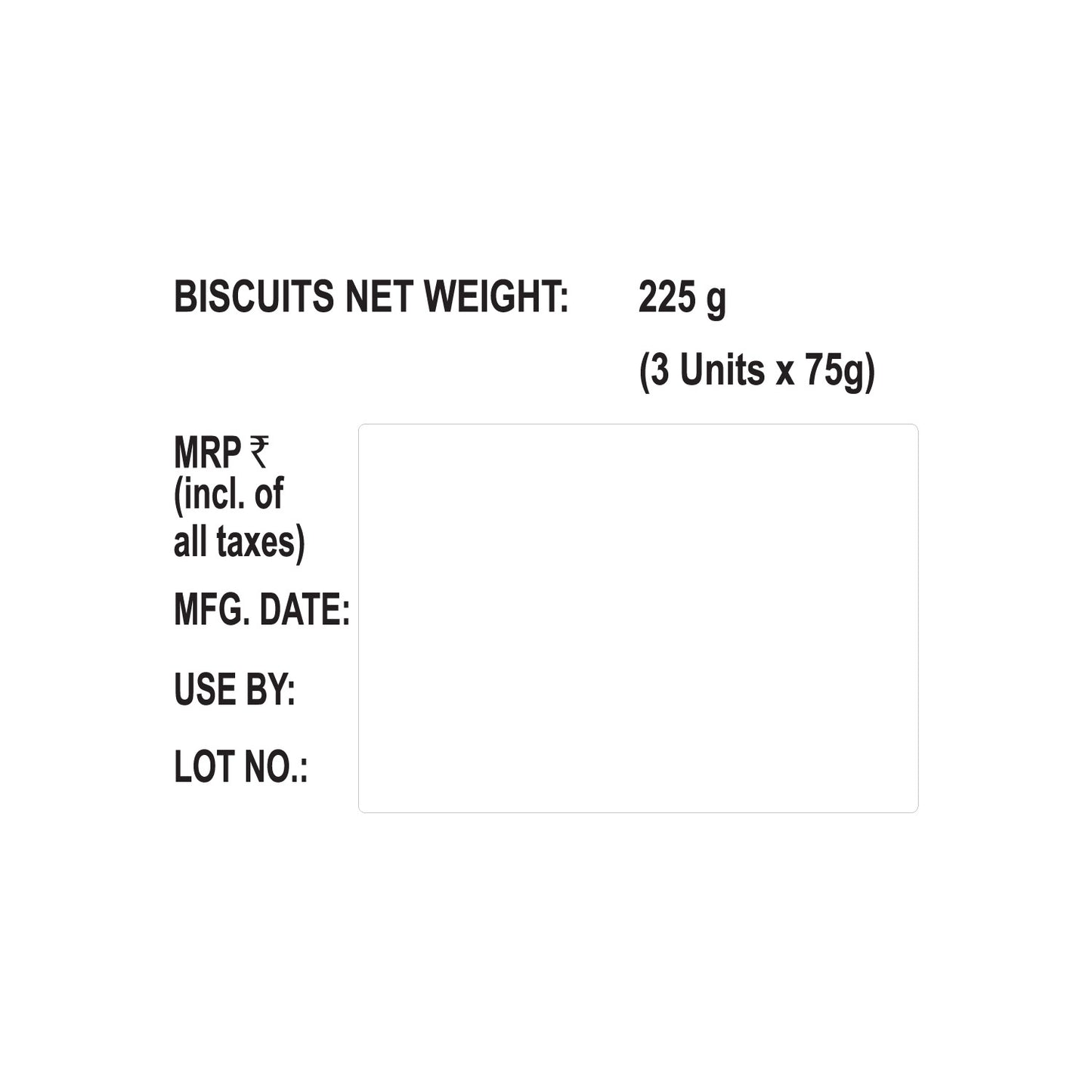 UNIBIC : Sugar Free Oats Cookies, 202.5