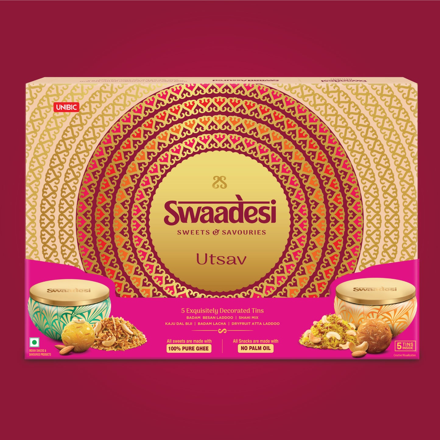 Utsav Gift Pack (5 product combo) Gift Pack- 750 grams