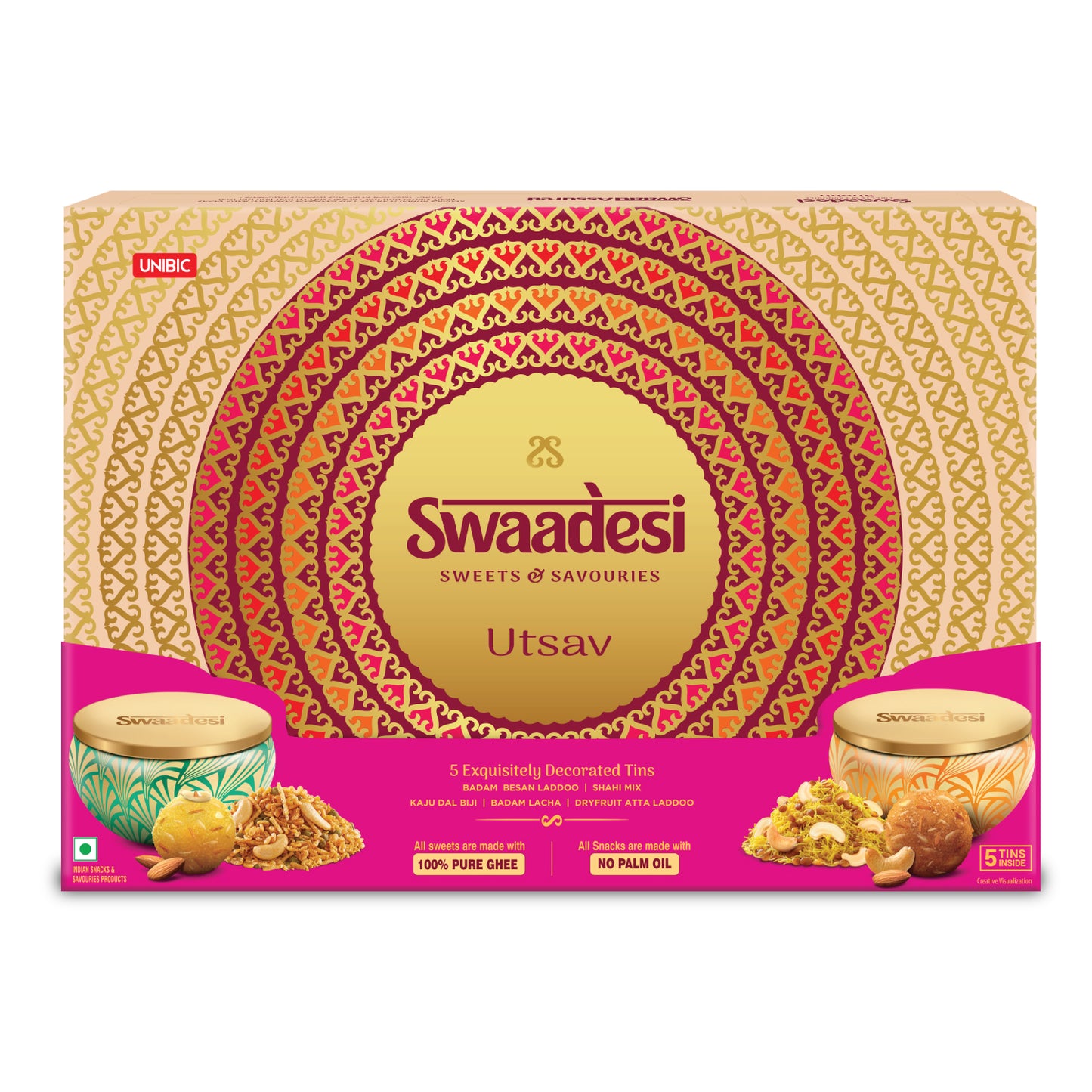 Utsav Gift Pack (5 product combo) Gift Pack- 750 grams