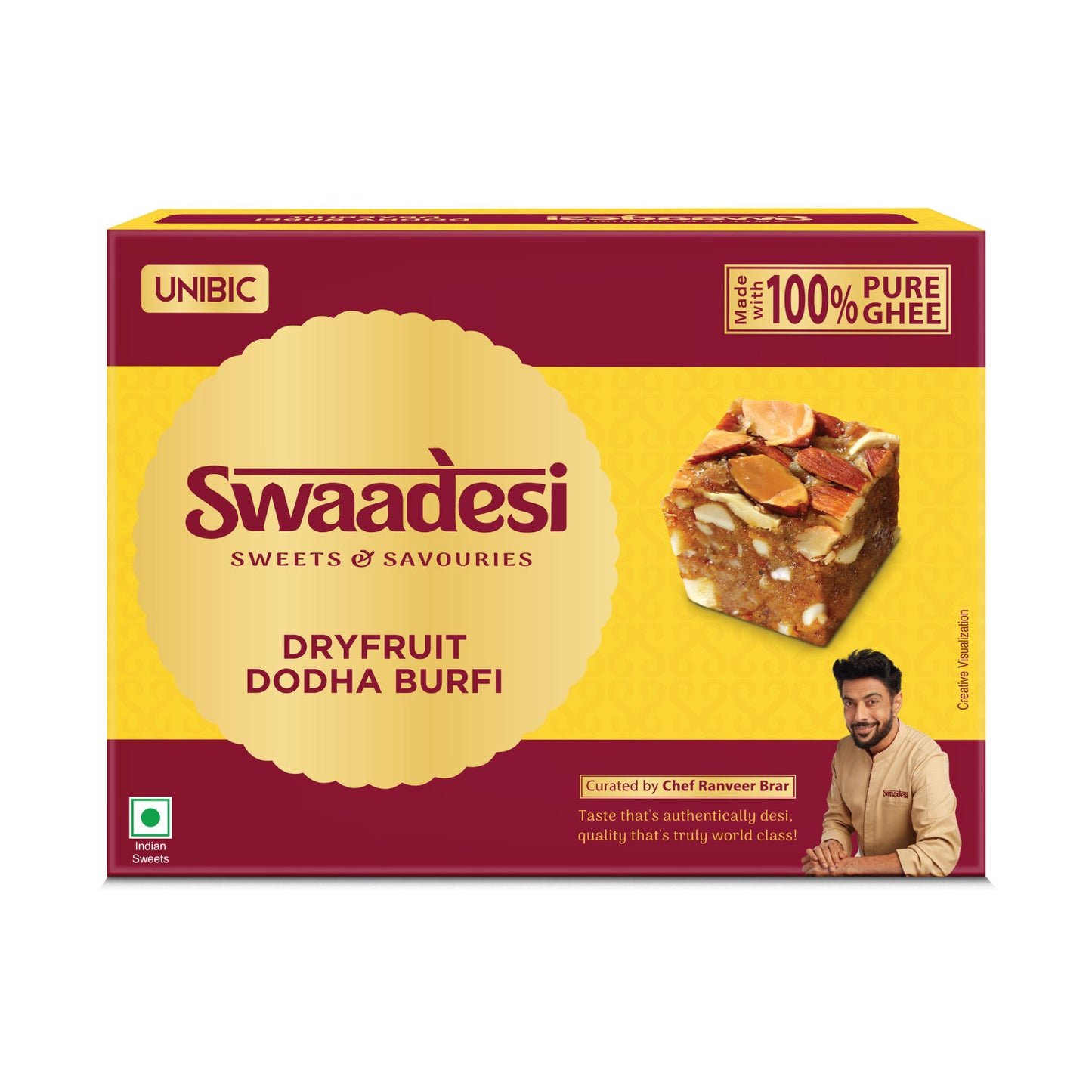 Swaadesi DryFruit Dodha Burfi 180gms