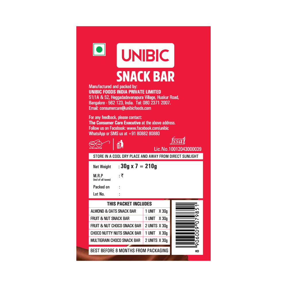 Snack Bar Super Saver Pack,210g
