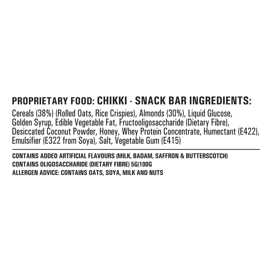 Snack Bar Almond & Oats 360g
