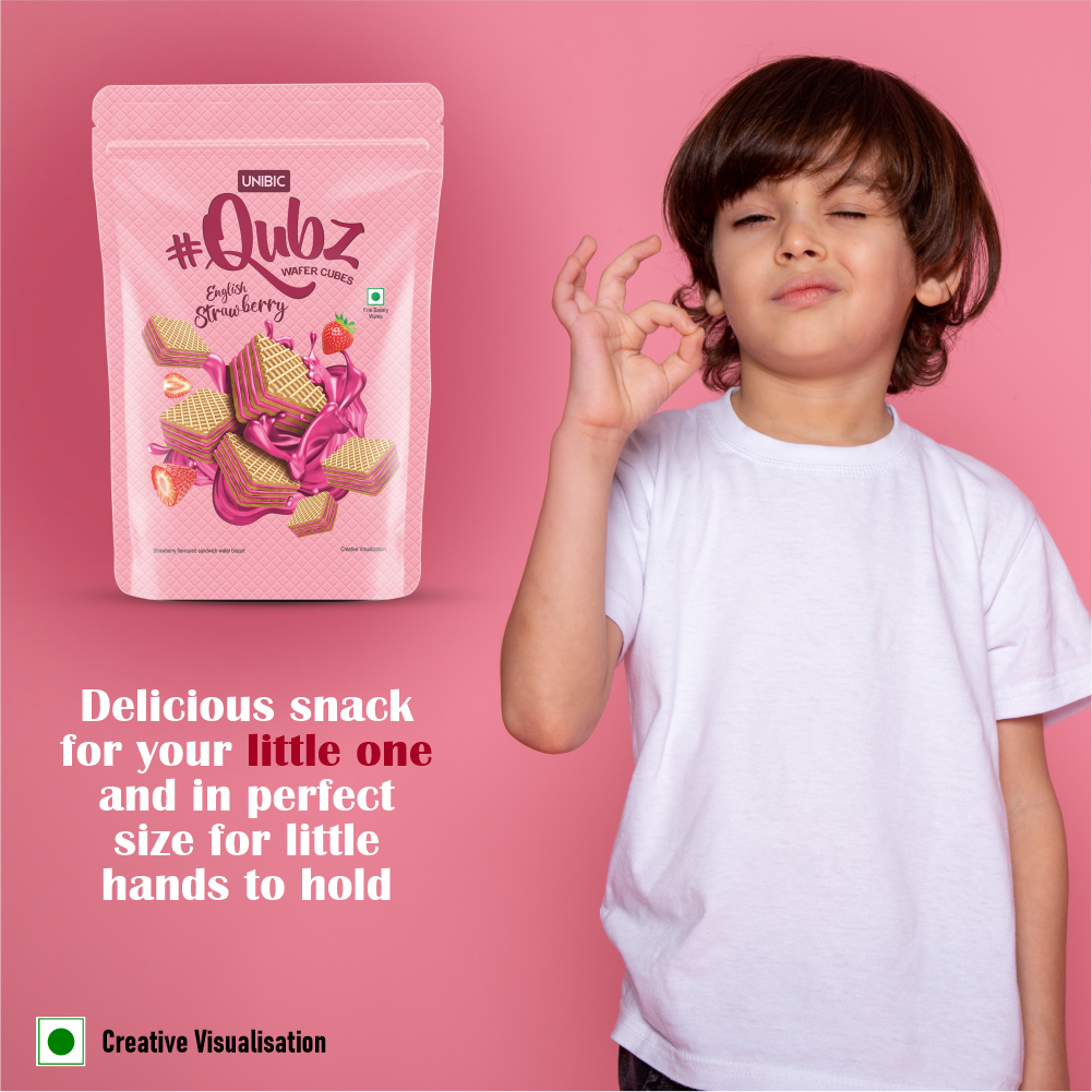 Qubz English Strawberry 150g