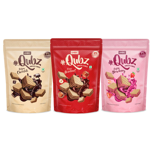 Qubz Assorted Packs (Pack of 3 ) 360g