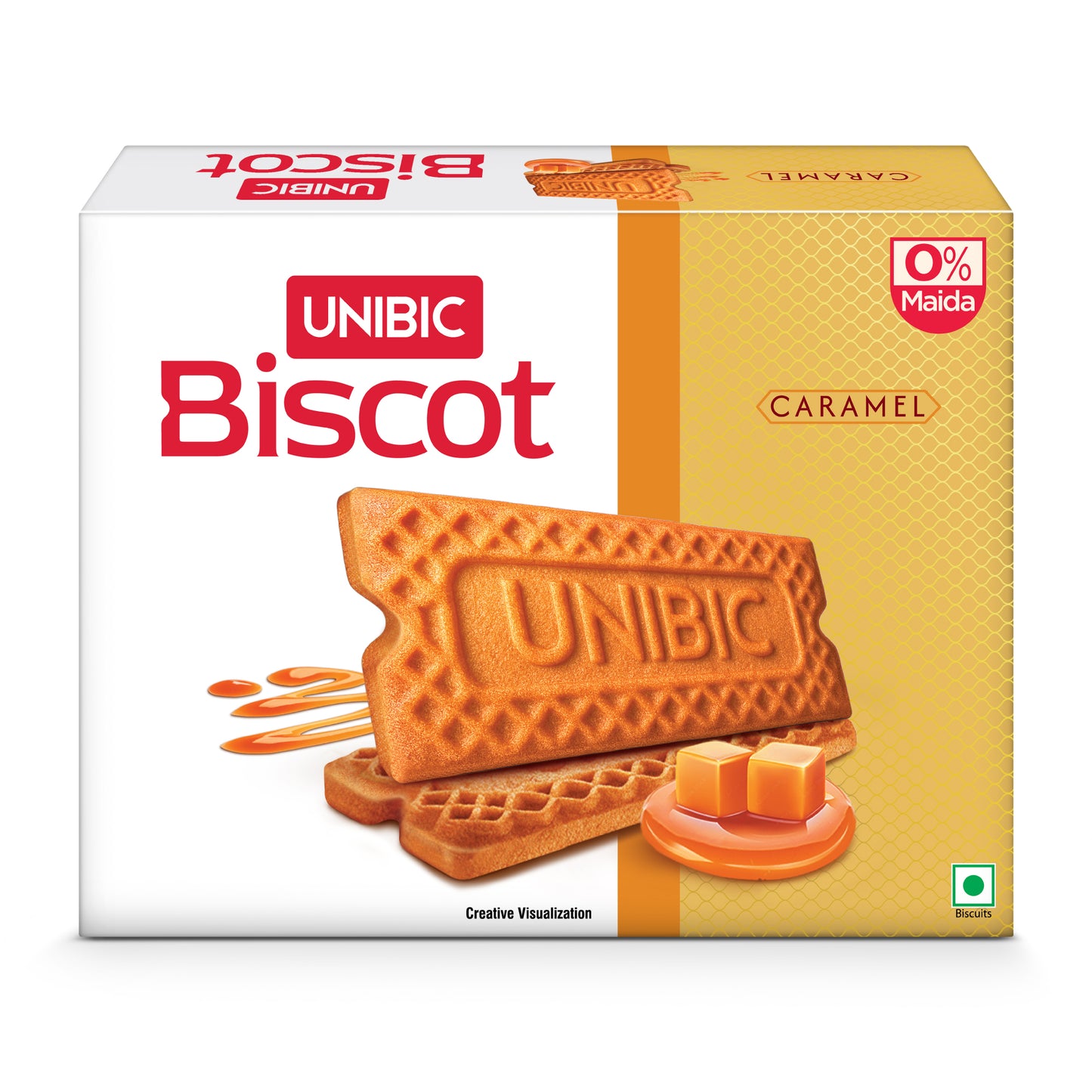 Unibic Biscot - Caramel and Cinnamon Flavor, 250g
