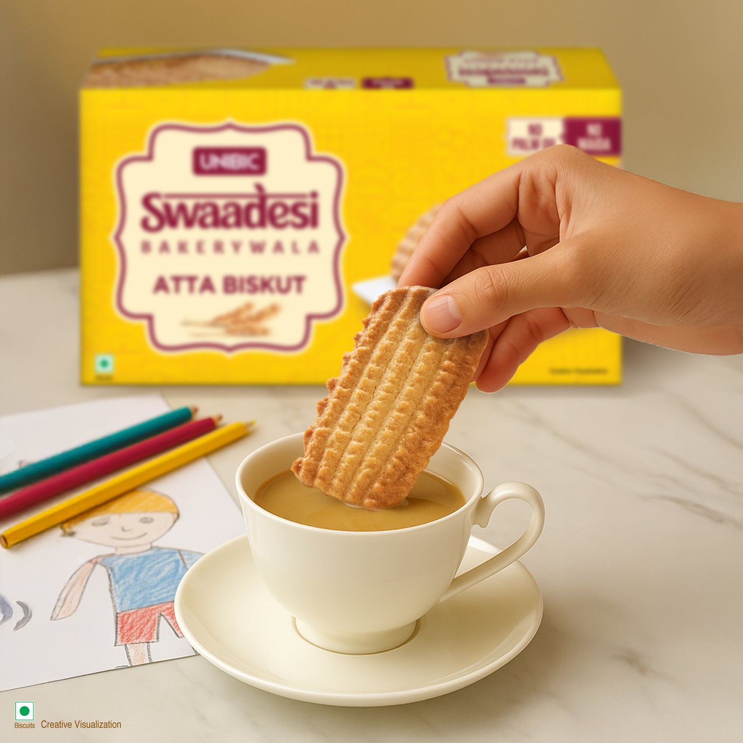 Unibic Swaadesi Bakerywala Atta Biskut 200 gm