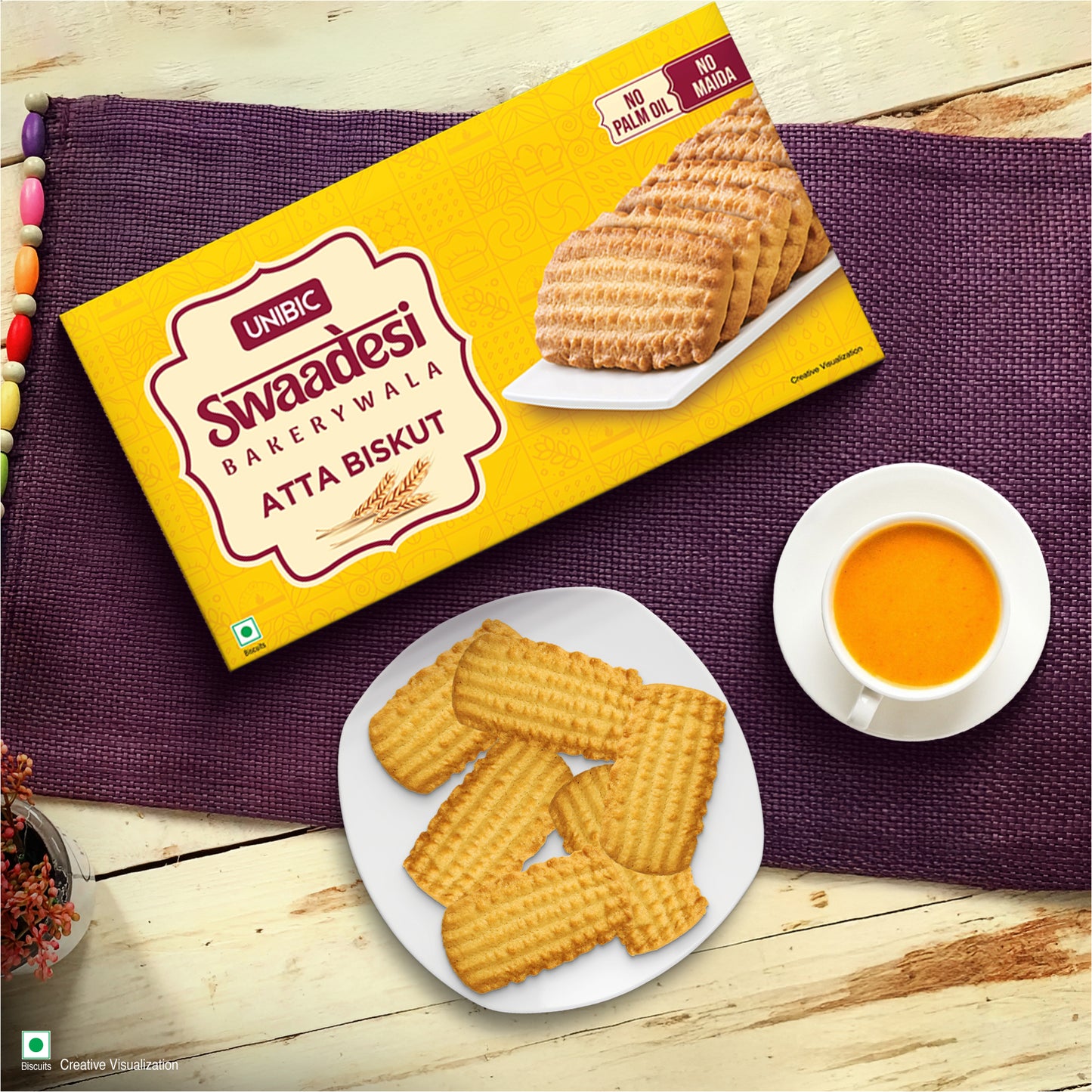 Unibic Swaadesi Bakerywala Atta Biskut 200 gm