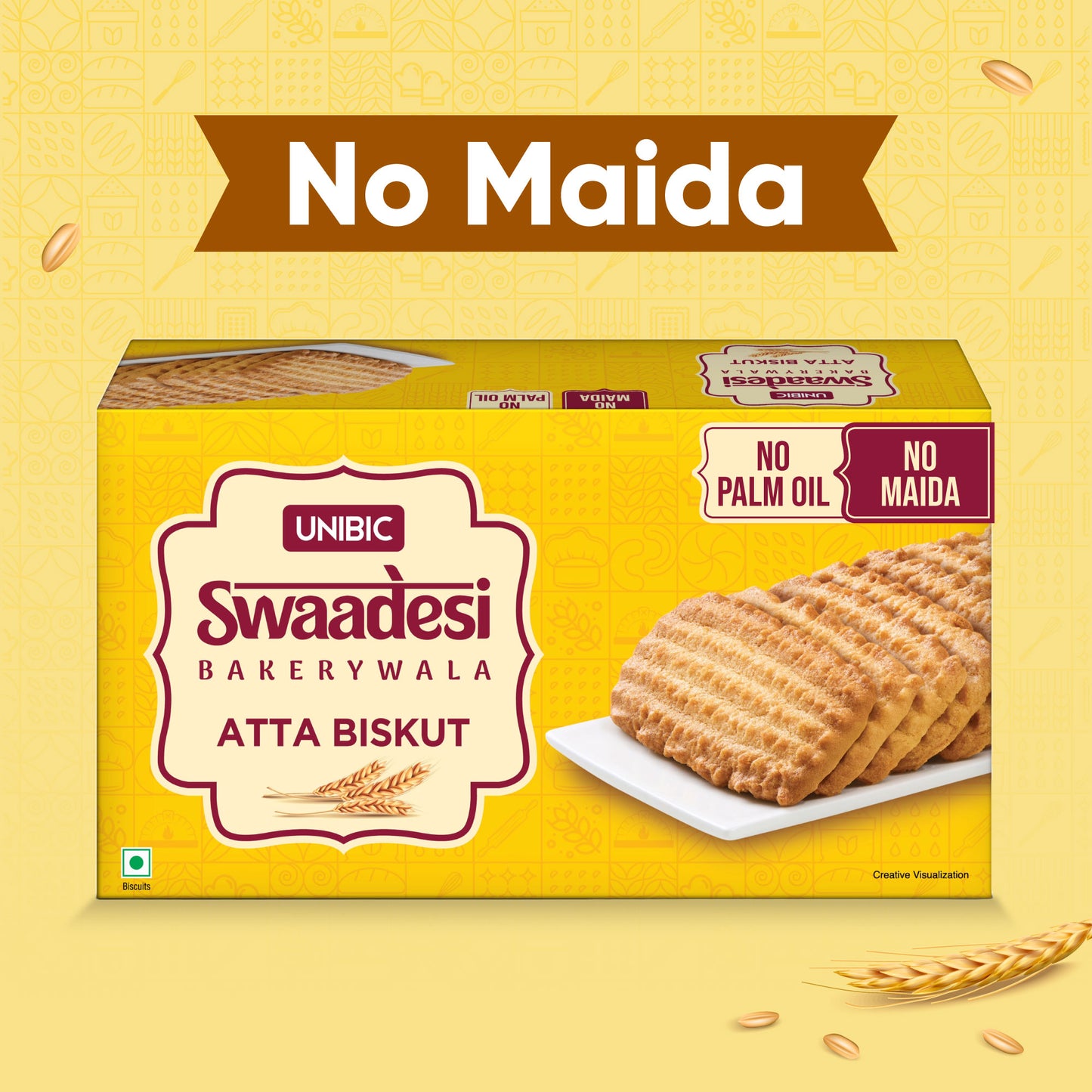 Unibic Swaadesi Bakerywala Atta Biskut 200 gm