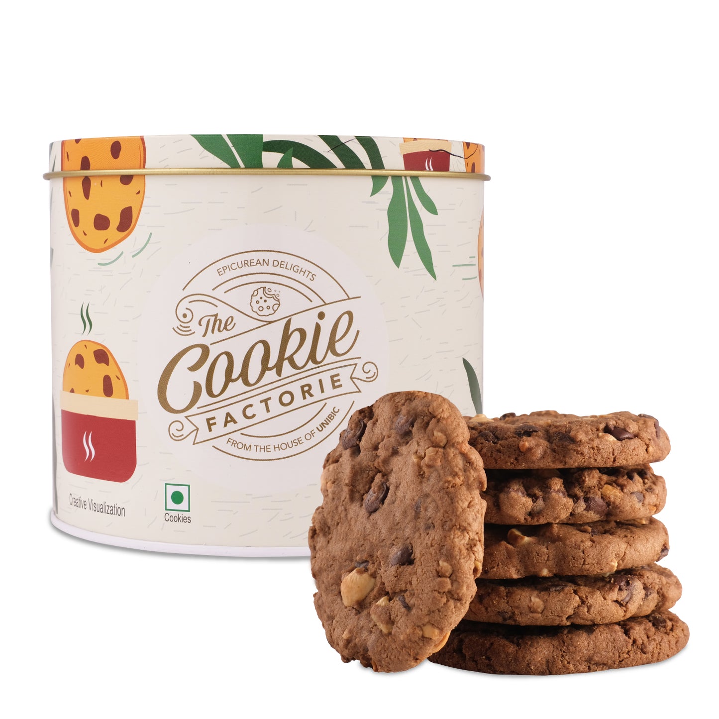 The Cookie Factorie - Assorted Gourmet Cookies 300 gm (50gx6)