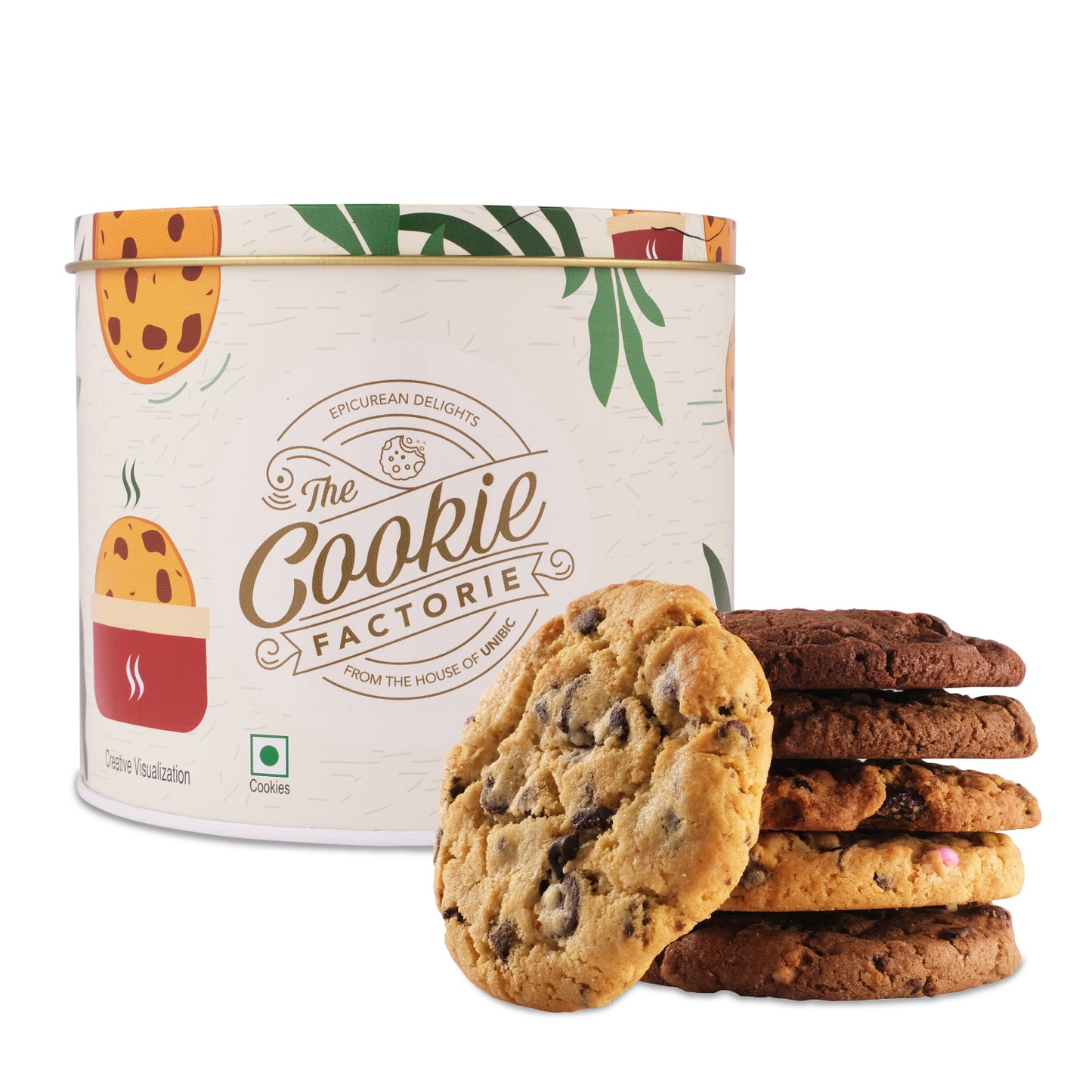 The Cookie Factorie - Assorted Gourmet Cookies 300 gm (50gx6)