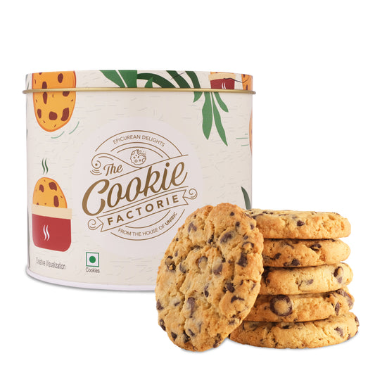 The Cookie Factorie - Triple Choco Chip Cookies 300 gm (50gx6)