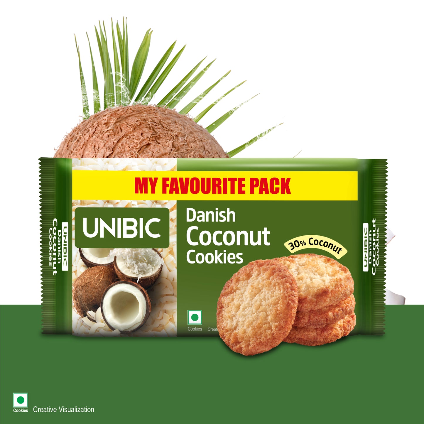 UNIBIC Danish Coconut Cookies, 300 g