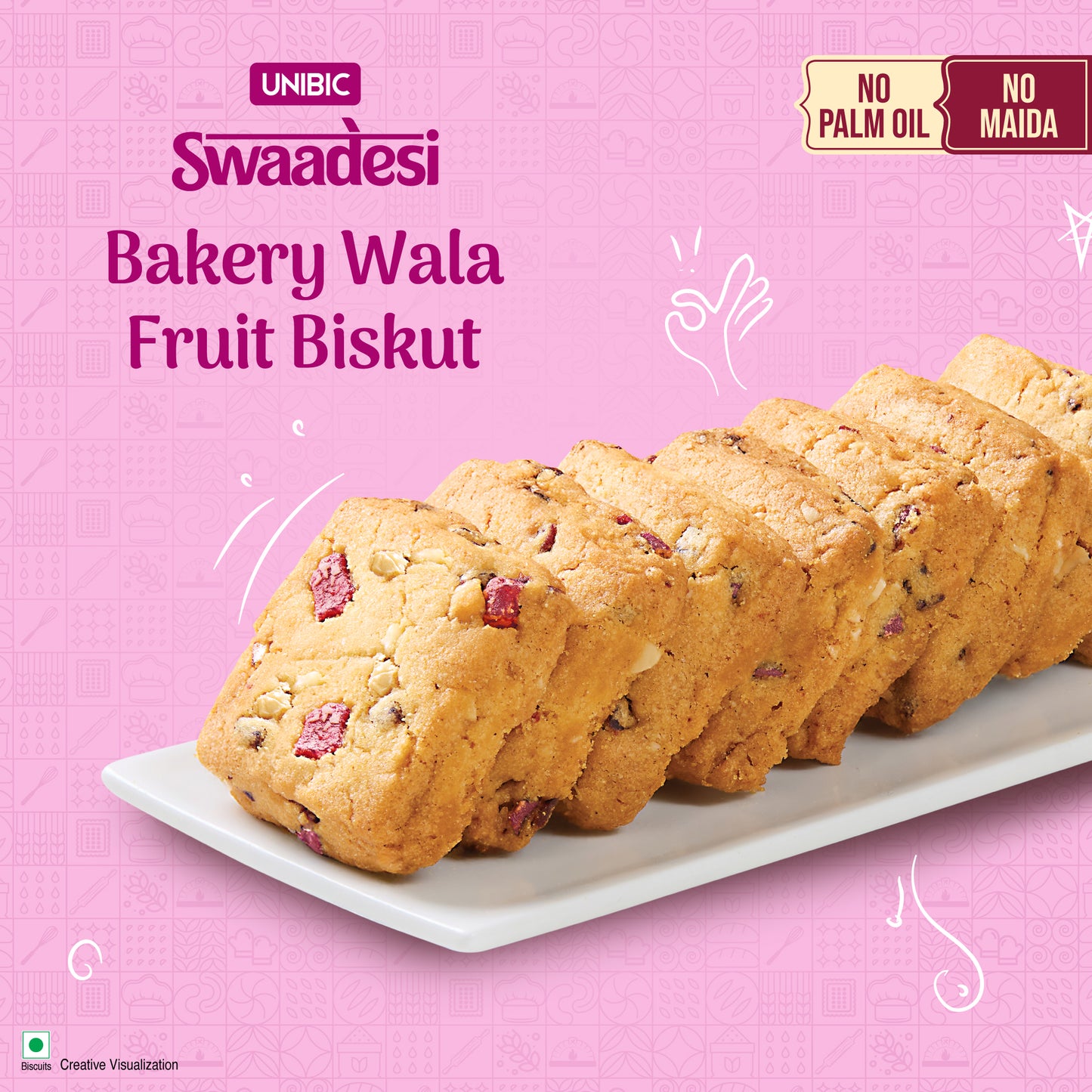 Unibic Swaadesi Bakerywala Fruit Biskut 200 gm