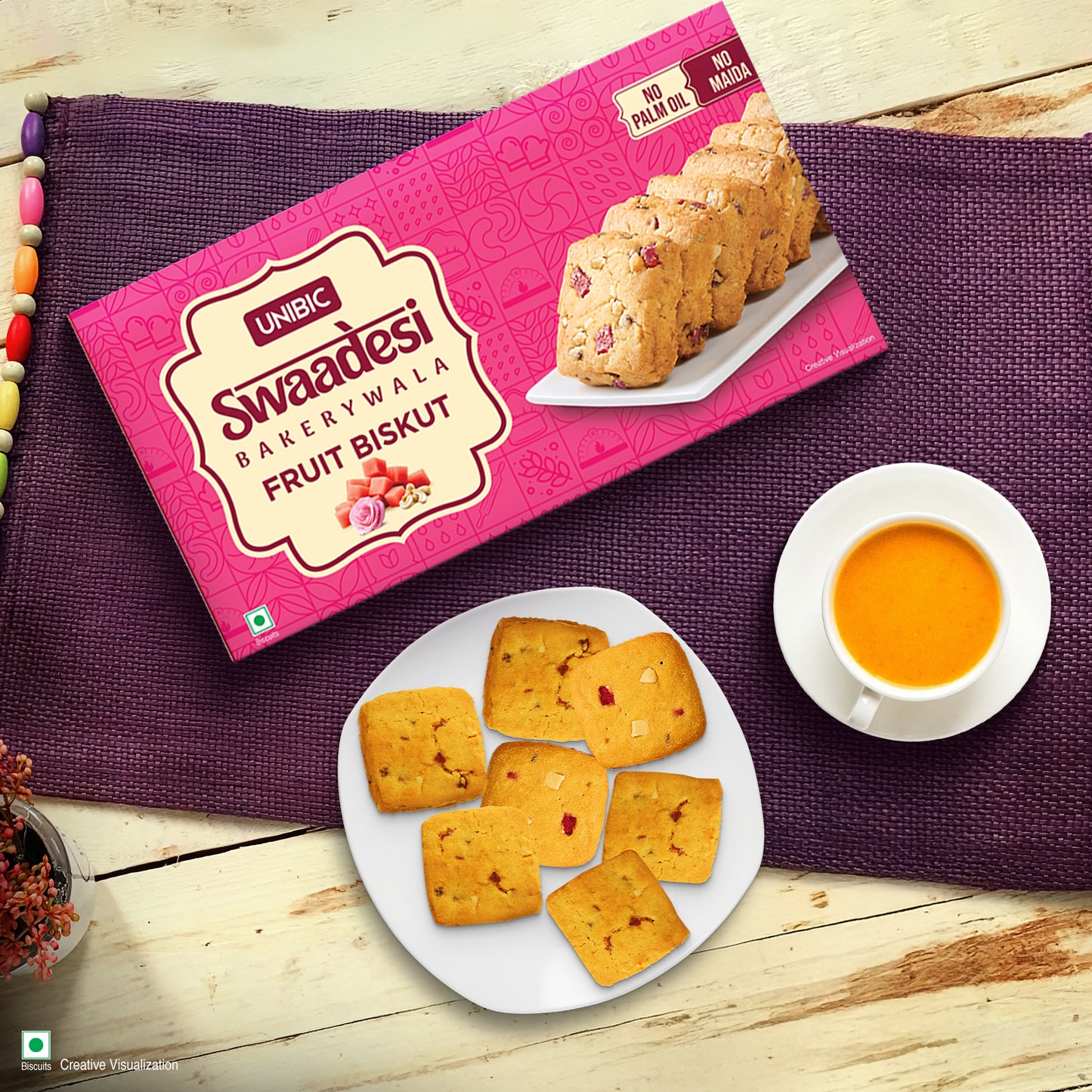 Unibic Swaadesi Bakerywala Fruit Biskut 200 gm