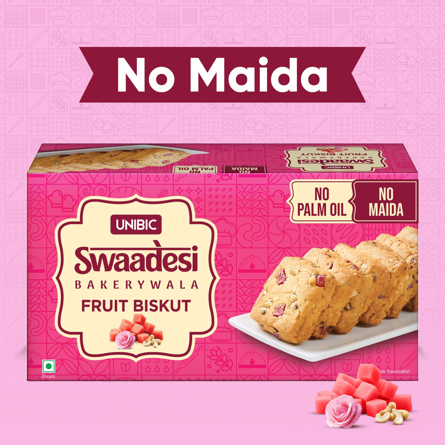 Unibic Swaadesi Bakerywala Fruit Biskut 200 gm