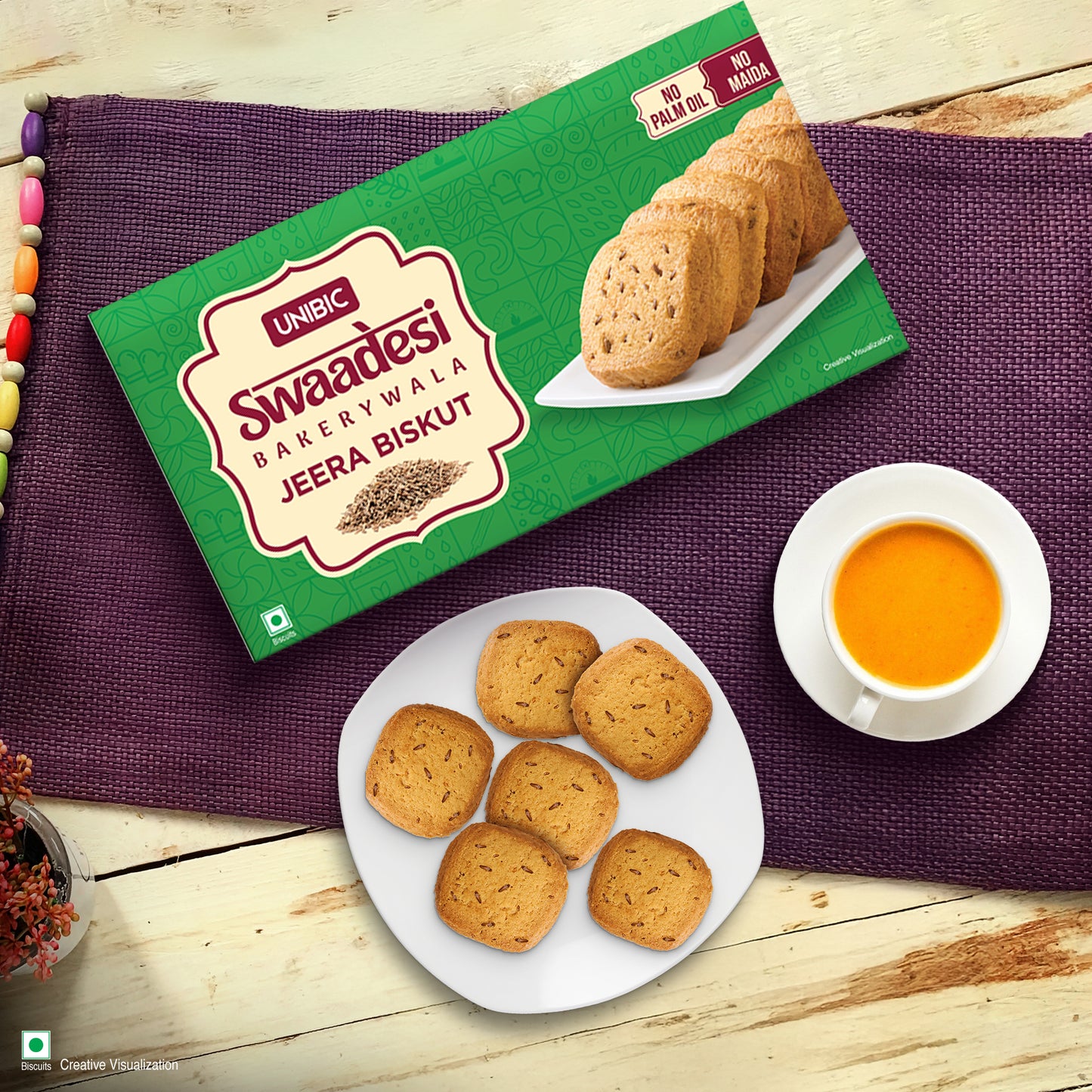 Unibic Swaadesi Bakerywala Jeera Biskut 225 gm