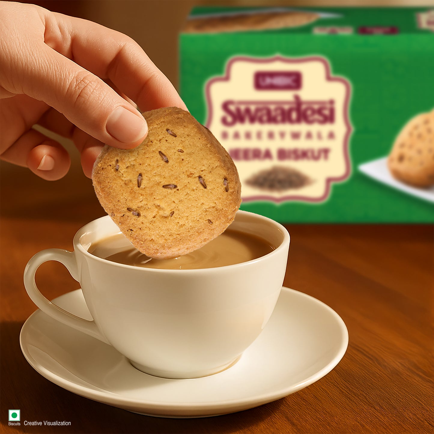 Unibic Swaadesi Bakerywala Jeera Biskut 225 gm