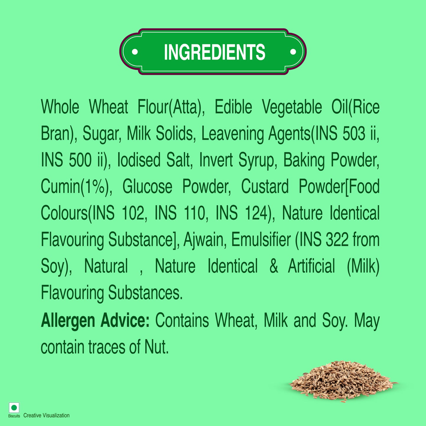 Unibic Swaadesi Bakerywala Jeera Biskut 225 gm