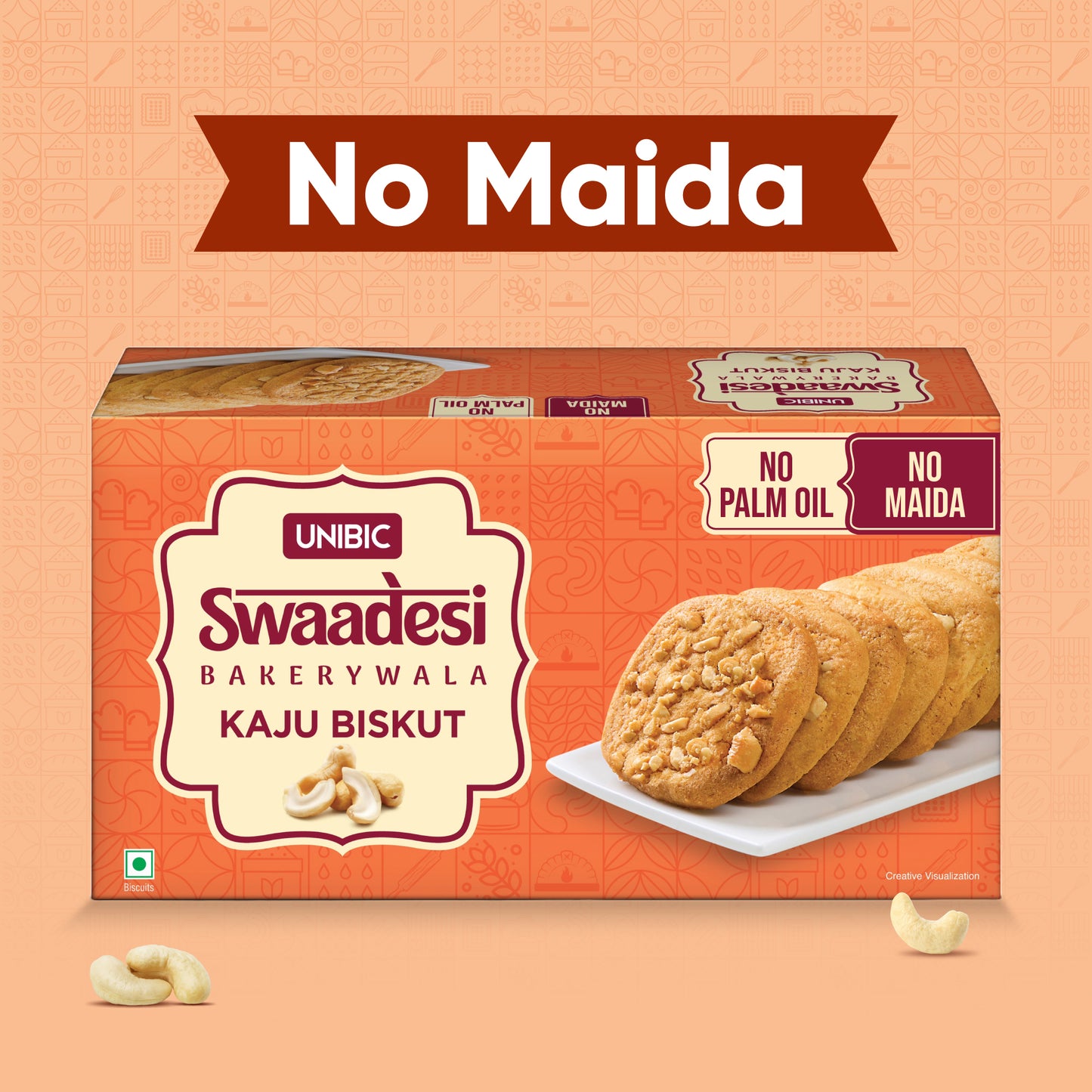 Unibic Swaadesi Bakerywala Kaju Biskut 225 gm