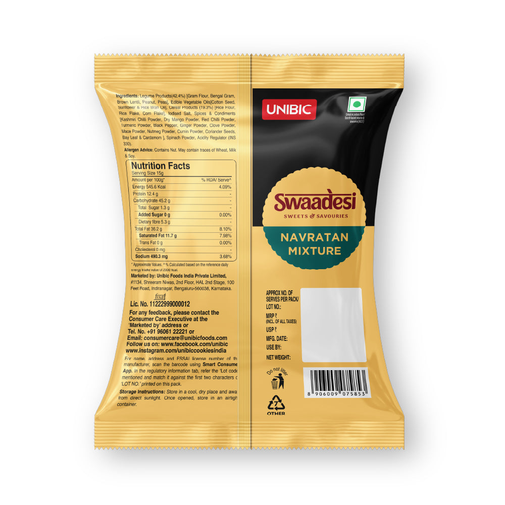 SWAADESI NAVRATAN MIX 165 G