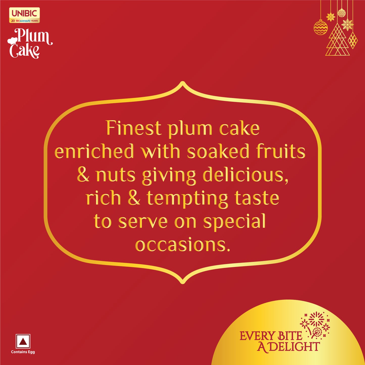 Premium Plum Cake 330g