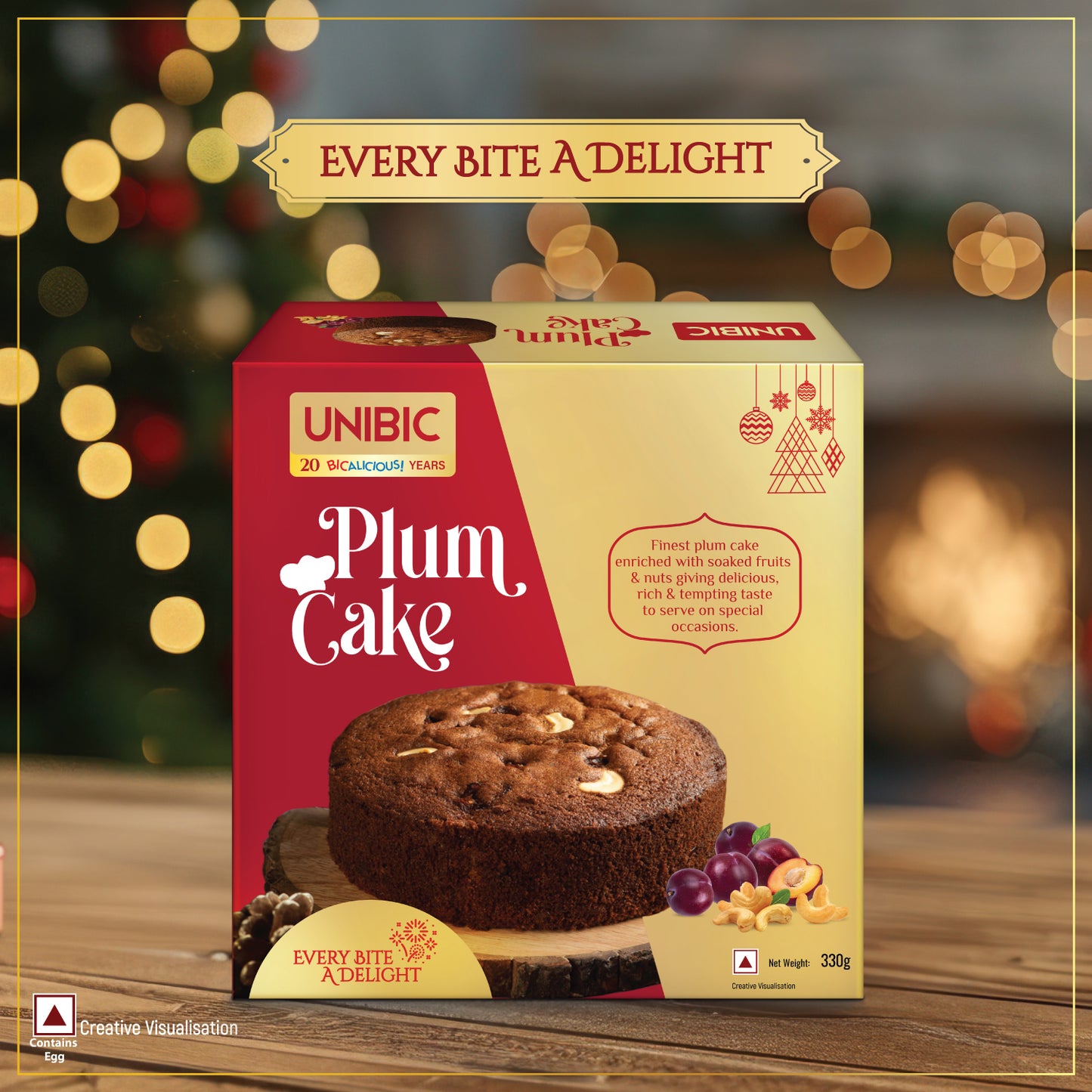 Premium Plum Cake 330g