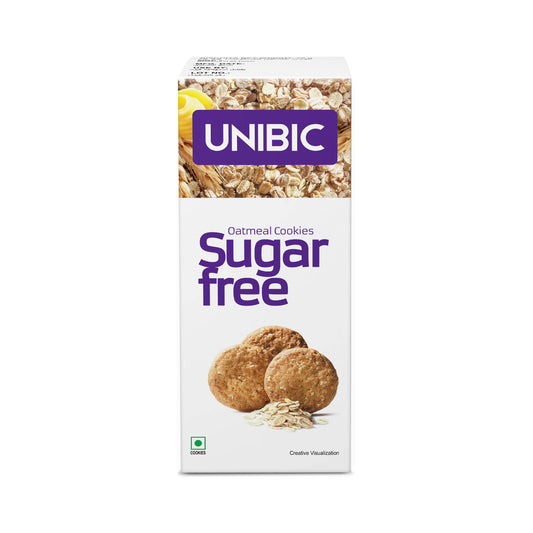 UNIBIC : Sugar Free Oatmeal Cookies, 75g
