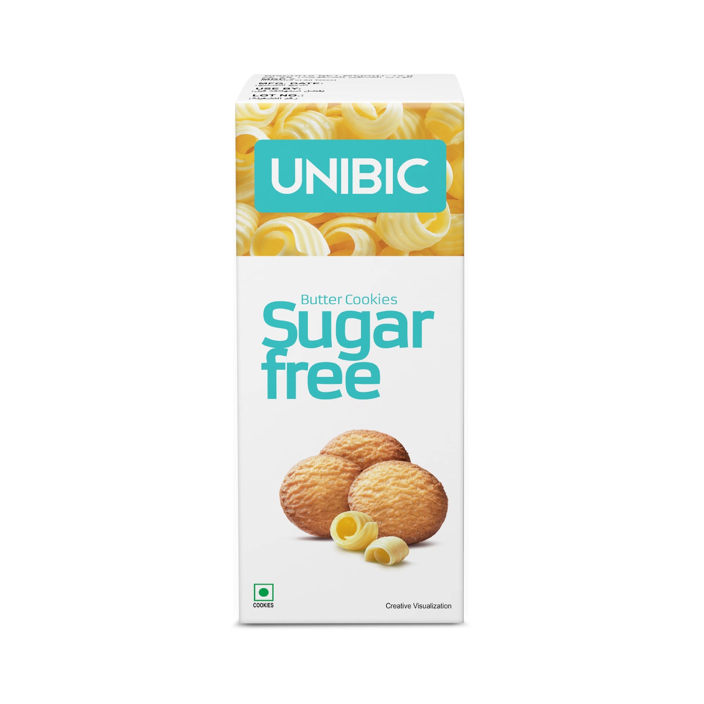 UNIBIC : Sugar Free Butter Cookies, 75g