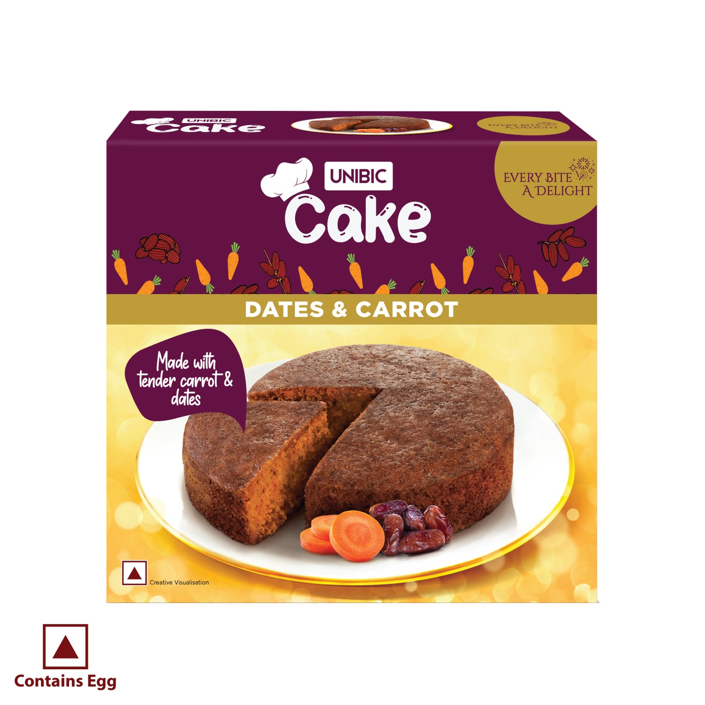 Unibic Cake - Dates & Carrot 220g