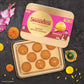 Swaadesi Badam Besan Laddoo Gift Tin Pack - 280 grams (Indian Sweet Made with 100% Pure Ghee)