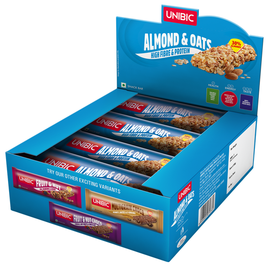 Snack Bar Almond & Oats 360g